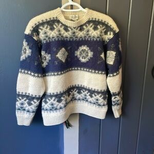 100% wool sweater!!!!